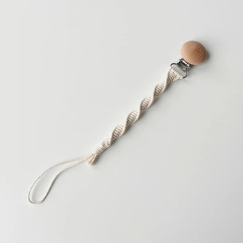 Мини держатель для пустышки Баловень Vintage Ivory small