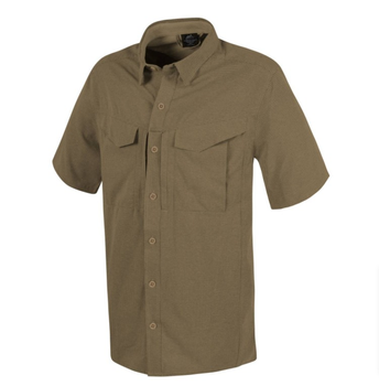 Рубашка Ultralight с коротким рукавом Defender MK2 Ultralight Shirt Short Sleeve Helikon-Tex Silver Mink XL Тактическая мужская