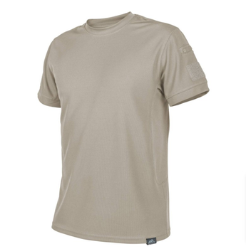 Футболка Tactical T-Shirt TopCool Helikon-Tex Khaki L Мужская тактическая