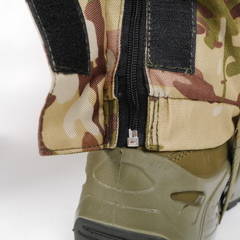 Військові тактичні гамаші від дощу, бруду армійські гетри - дощовики для ніг, гамаші Мультикам (KS443435444)