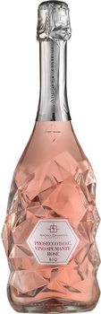 Вино ігристе Anno Domini Diamante Prosecco Rose Spumante DOC рожеве екстра сухе 0.75 л 11% (8003030873479)