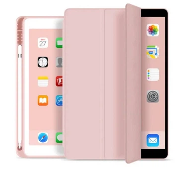 Смарт-чохол CaseFashion з тримачем для стілусу для iPad 10.2" (2019/2020/2021) - Pink Sand