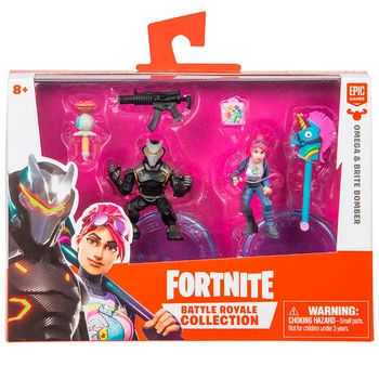 Набор игровых фигурок Fortnite Бомбистка идеалистка и Омега