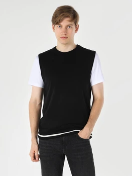 Жилет чоловічий Colin's CL1064522BLK M Чорний (8683197685735)