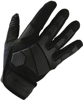 Тактичні рукавички Kombat Alpha Tactical Gloves Чорні L (kb-atg-blk-l)