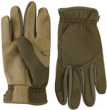 Тактические перчатки Kombat Delta Fast Gloves Койот L (kb-dfg-coy-l)