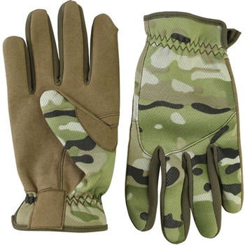 Тактичні рукавички Kombat Delta Fast Gloves Мультикам L (kb-dfg-btp-l)