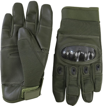 Тактичні рукавички Kombat Predator Tactical Gloves Оливкові M-L (kb-ptg-olgr-m-l)