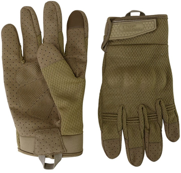 Тактичні рукавички Kombat Recon Tactical Gloves Койот M (kb-rtg-coy-m)