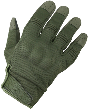 Тактичні рукавички Kombat Recon Tactical Gloves Оливкові L (kb-rtg-olgr-l)