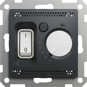 Термостат теплого пола Schneider Electric 16A Sedna Design Черный (SDD114507)