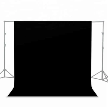 Фон студийный тканевый Visico PBM-1827 black 1,8х2,7м