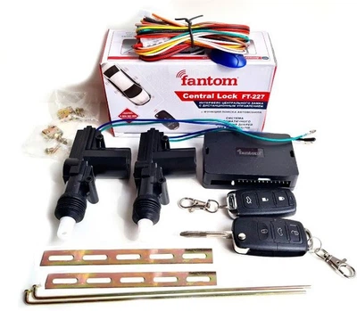 Центральний замок Fantom FT-227 з дистанційним керуванням (викидний ключ)