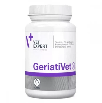 Комплекс витаминов и минералов VetExpert GeriatiVet Cat для кошек зрелого возраста 60 капс