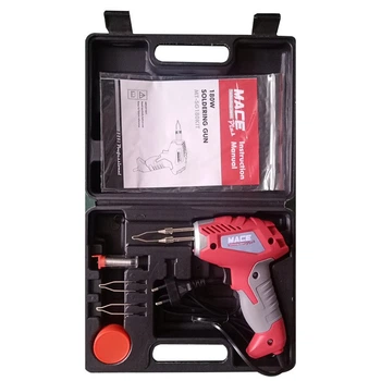 Набор для сваривания, выжигания по дереву, пластику SV MT-SG180KIT 180W в кейсе Красный (sv2208