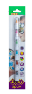 Олівці для гримування обличчя і тіла ZiBi Kids Line Металік Позитив 6 кольорів металік 22г (ZB.6572)