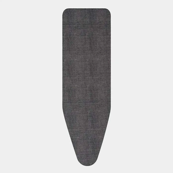 Чохол для дошки для прасування Brabantia Denim Black (B) 124 х 38 см, 0.8 см підкладка, повний набір)