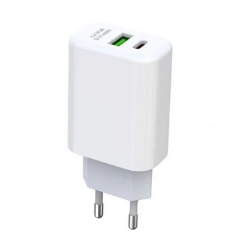 Сетевое зарядное устройство (адаптер) XO L85A PD_20W / QC3.0_3A white