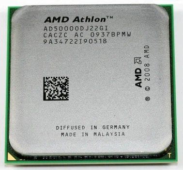Процессор ЭНЕРГОЭФФЕКТИВНЫЙ AMD Athlon X2 5000 2 Ядра, 2.2GHz, AM2, Tray ( AD5000ODJ22GI ) Б/У