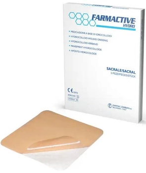 Повязка гидроколлоидная Farmac-Zabban Farmactive 15 x 15 см (1701341515)