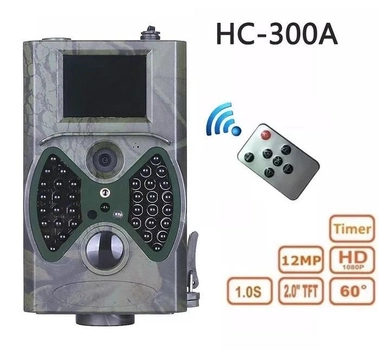Фотопастка Suntek HC 300А камера спостереження мисливська з екраном