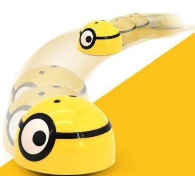 Интерактивная Сенсорная игрушка Runaway Cute Car TY24S желтая