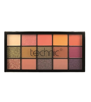 Палитра теней Technic Cosmetics 15 Colours Eyeshadow Palette - Cinnamon Swirl 30 гр.