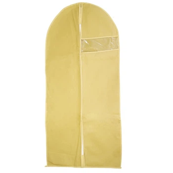 Чохли для зберігання одягу Clothes Storage Bags 2 шт, складні з вікном, захист від пилу та бруду для гардеробу. Жовтий