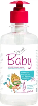 Рідке дитяче мило з ламінарією та морською сіллю Bioton Cosmetics Nature Baby 300ml (300ml) (864382-790872-2)
