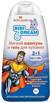 Шампунь-гель 2в1 для купания с экстрактом череды Belle Jardin Bibi Dream 300ml (649001-557781-2)