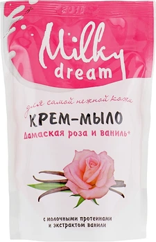 Рідке мило "Дамаська троянда та ваніль" (дой-пак) - Milky Dream 500ml (500ml) (933811-1188325-2)