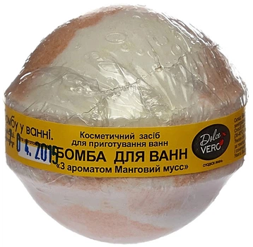 Бомба для ванн Манговый мусс Dolce Vero 75g (644434-550606-2)