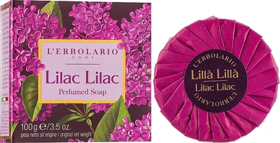 Мило ароматизоване Бузок - L'Erbolario Lilla Sapone Profumato 100g (100g) (935655-1190526-2)