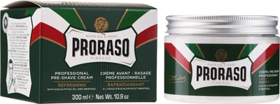 Крем до гоління з ментолом та евкаліптом Proraso Pre-Shave Cream Refreshing and Toning 300ml (703112-937091-2)