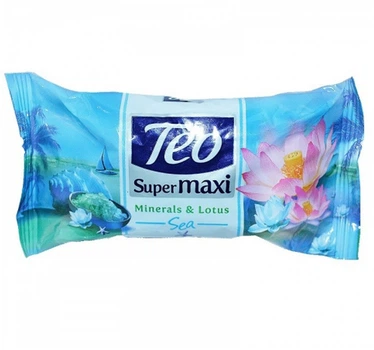 Тверде мило з гліцерином "Мінерали та лотос" Teo SuperMaxi Minerals&Lotus 140g (657606-571173-2)