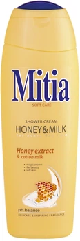 Крем-гель для душа "Мед с молоком" Mitia Honey & Milk Shower Cream 400ml (681419-602287-2)