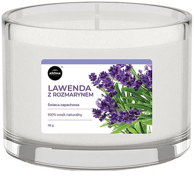 Aroma Home Basic Lavender With Rosemary - Ароматическая свеча 115g (115g) (929483-1181692-2)