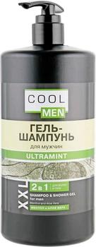 Гель-шампунь 2в1 "Свіжість, що охолоджує" Cool Men Ultramint 1000ml (400 г) (651152-798432-2)