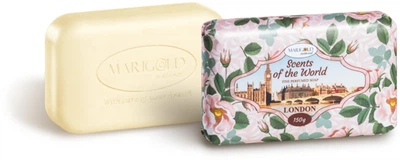 Натуральное парфюмированное мыло Ароматы мира "Лондон" Marigold Natural Soap London 150g (637987-541976-2)