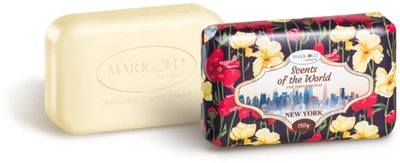Натуральне парфумоване мило Аромати світу "Нью-Йорк" Marigold Natural Soap New York 150g (637996-542237-2)