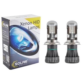 Биксеноновая лампа Solar H4 bi-xenon 6000K 85V 35W KET 2шт 1460
