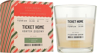 Esse Home Santa's Post - Парфюмированная свеча "Рождественское чудо" 150g (150g) (928102-1179318-2)