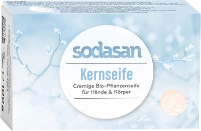 Мыло нежное для чувствительной кожи неароматизированное Sodasan 100g (425813-512388-2)