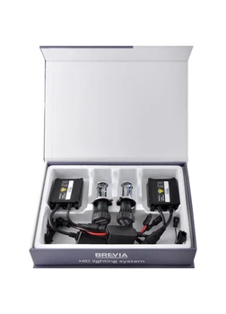 Комплект биксенона Brevia Н4 bi-xenon 6000К Super Slim Ballast 15462