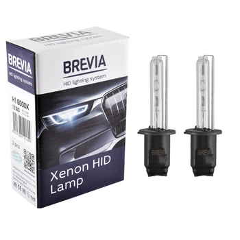 Ксеноновая лампа Brevia H1 6000K 85V 35W 2шт 12160