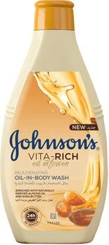 Гель для душу з маслом ши та мигдалю Johnson's Vita-Rich 400ml (901398-816330-2)
