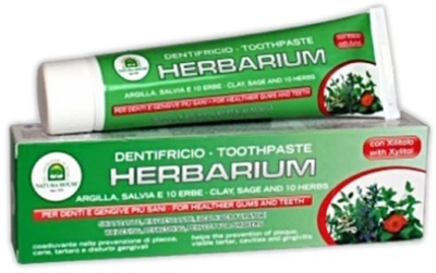 Зубная паста "Глина и шалфей + 10 трав" Natura House Herbarium Toothpaste 100ml (100 мл) (594903-529369-2)
