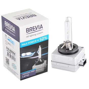 Ксеноновая лампа Brevia D1S +50% 6000K 85V 35W 1шт 85116MP