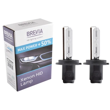 Ксеноновая лампа Brevia H7 +50% 5500K 85V 35W KET 2шт 12750MP