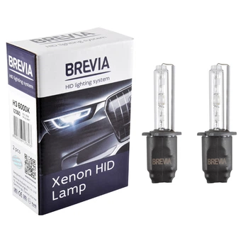Ксеноновая лампа Brevia H3 6000K 85V 35W KET 2шт 12360